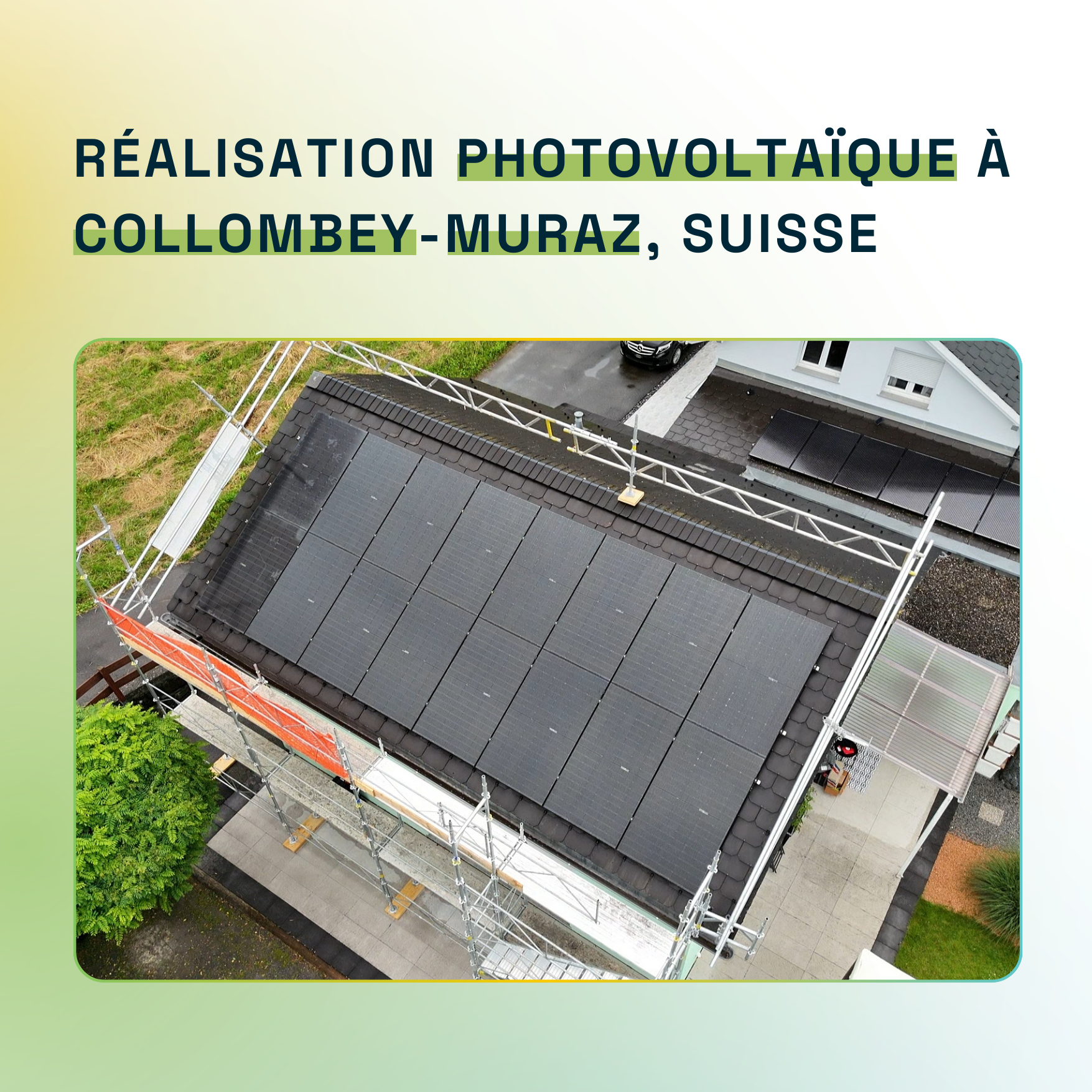 Réalisation Collombey-Muraz en suisse