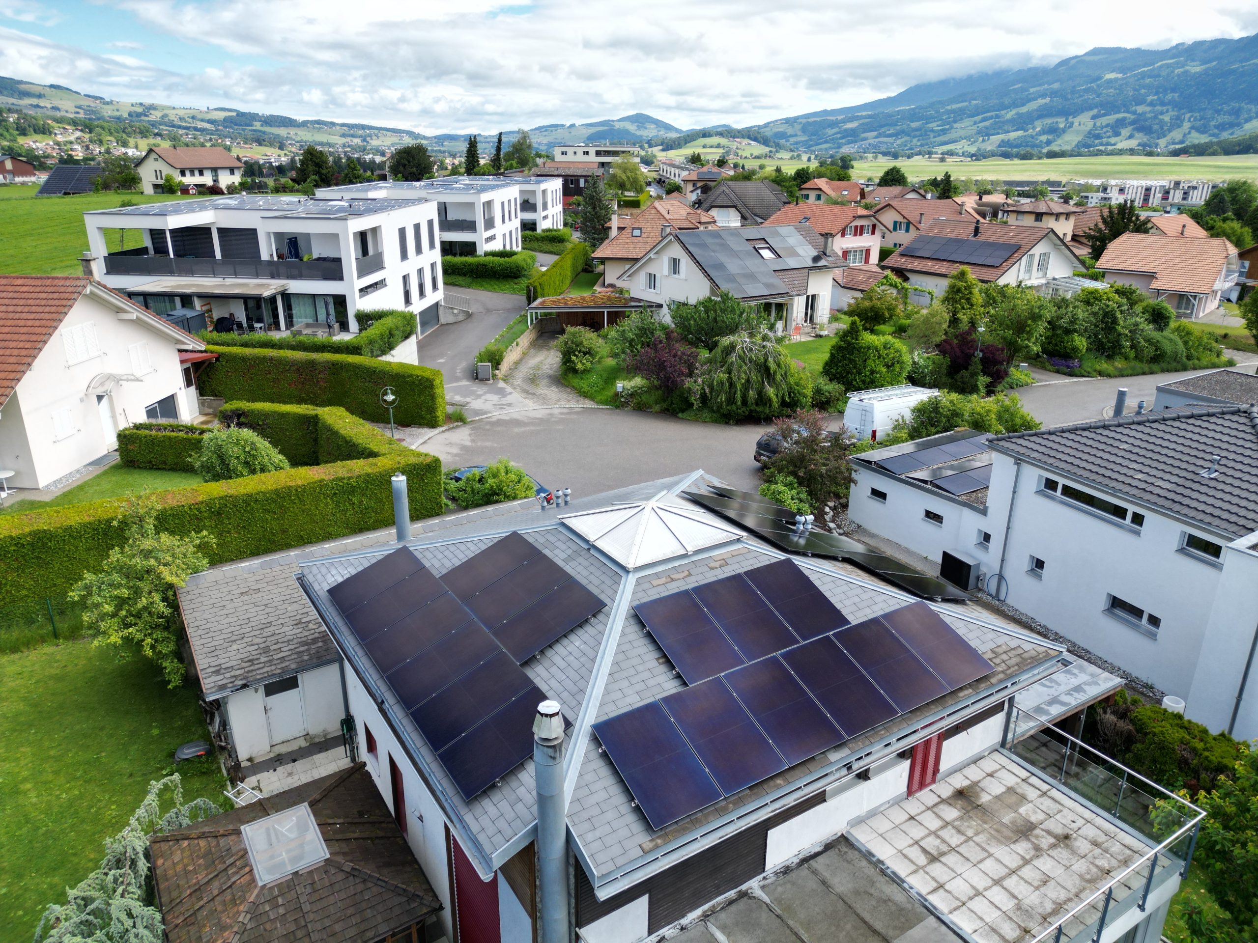 installation solaire en suisse